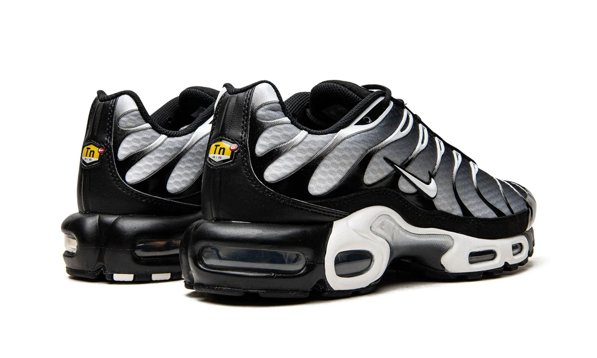 Nike Air Max Plus Black Silver White - Image 3
