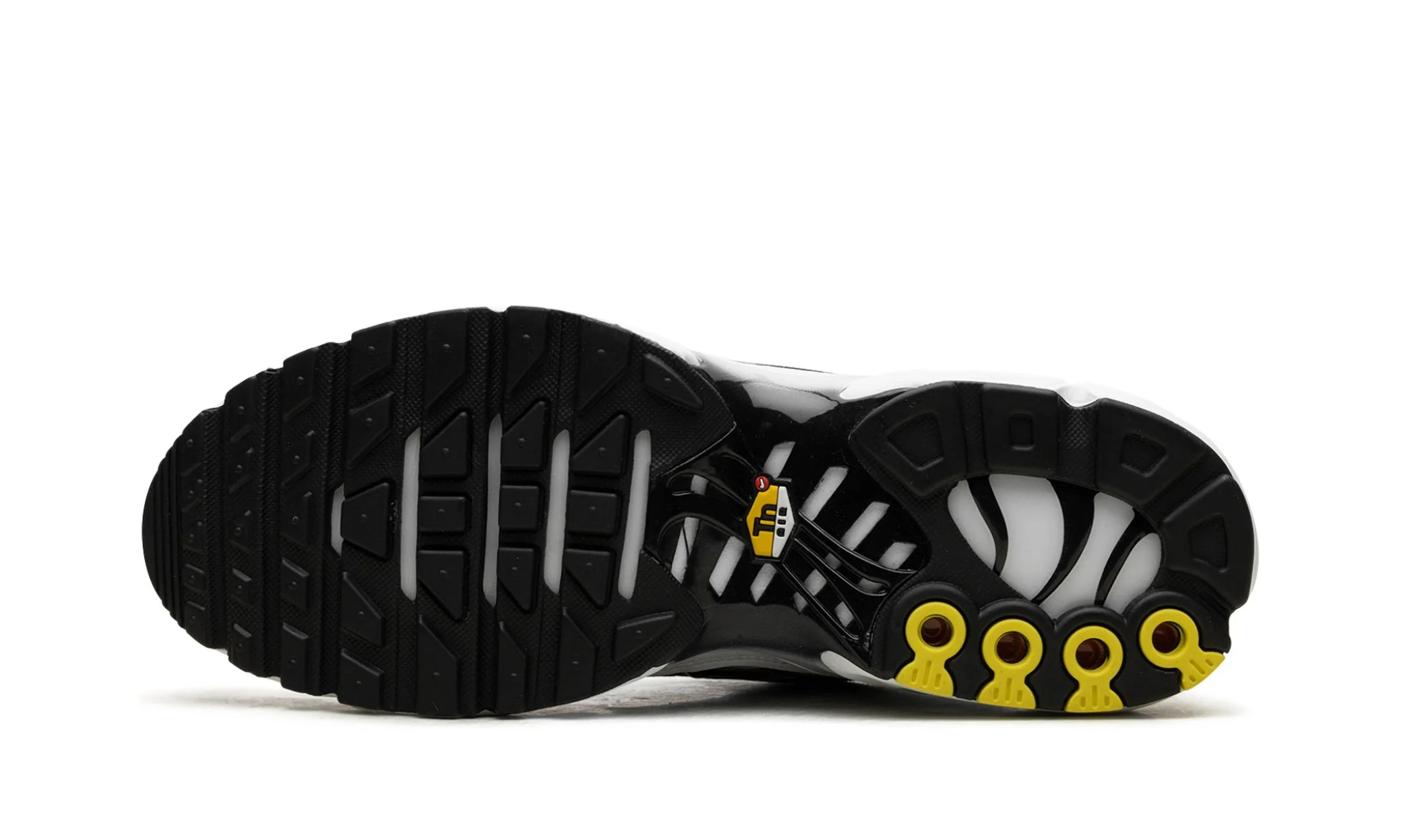 Nike Air Max Plus White Black Metallic Pewter - Image 4