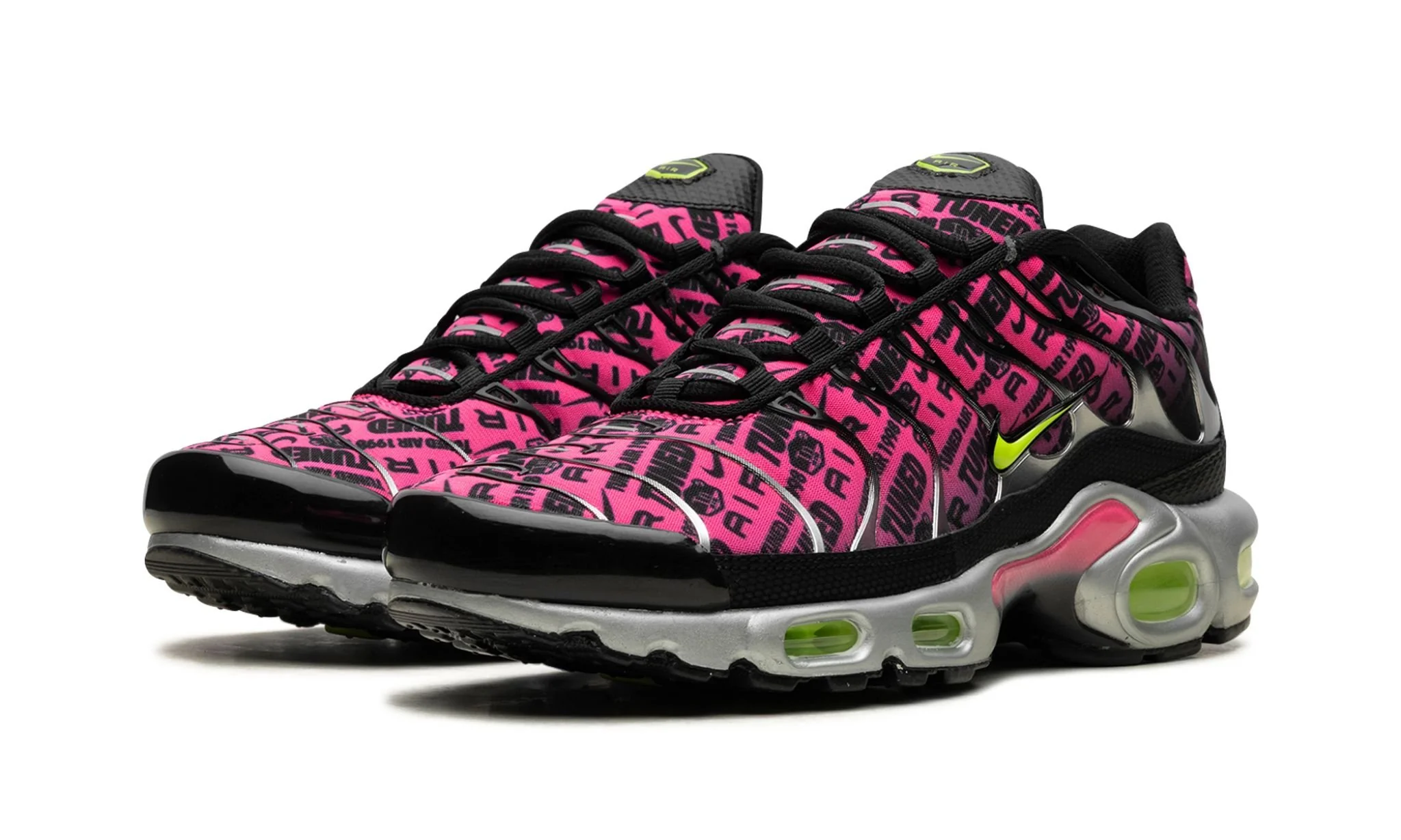 Nike Air Plus Mercurial XXV Hyper Pink and Volt - Image 2