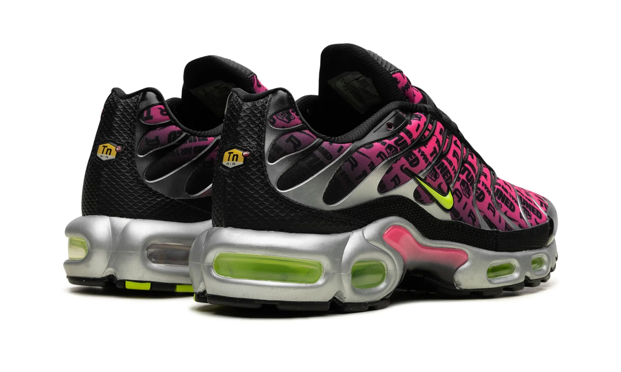 Nike Air Plus Mercurial XXV Hyper Pink and Volt - Image 3