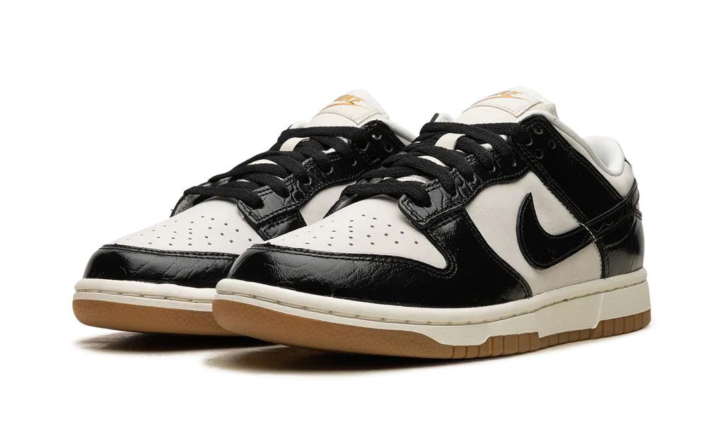 Nike Dunk Low LX Black Croc (Women's) - Image 2