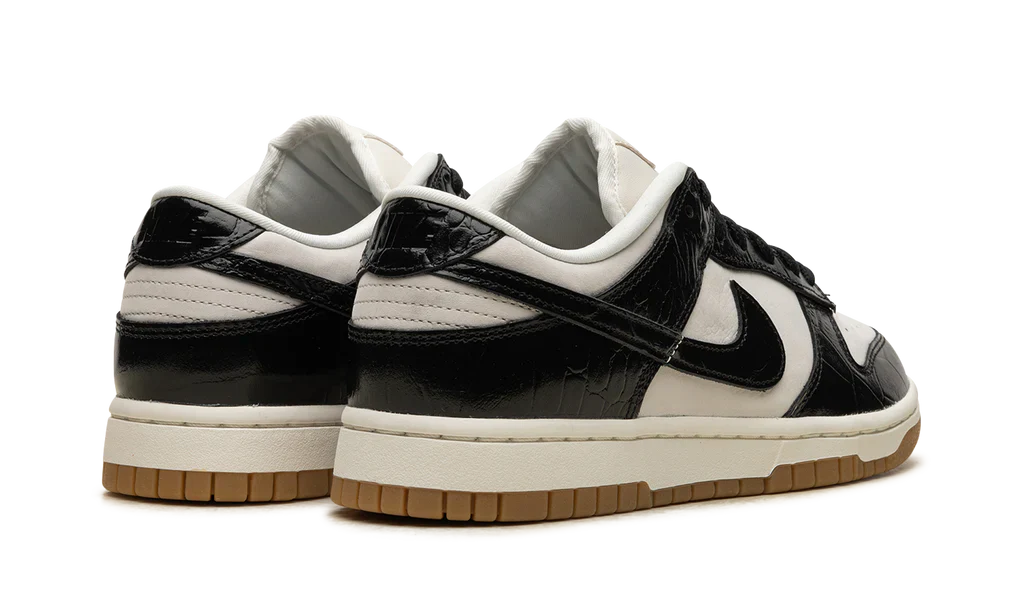 Nike Dunk Low LX Black Croc (Women's) - Image 3