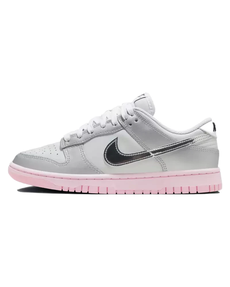 Nike Dunk Low LX Metallic Silver Pink Foam (Women's)