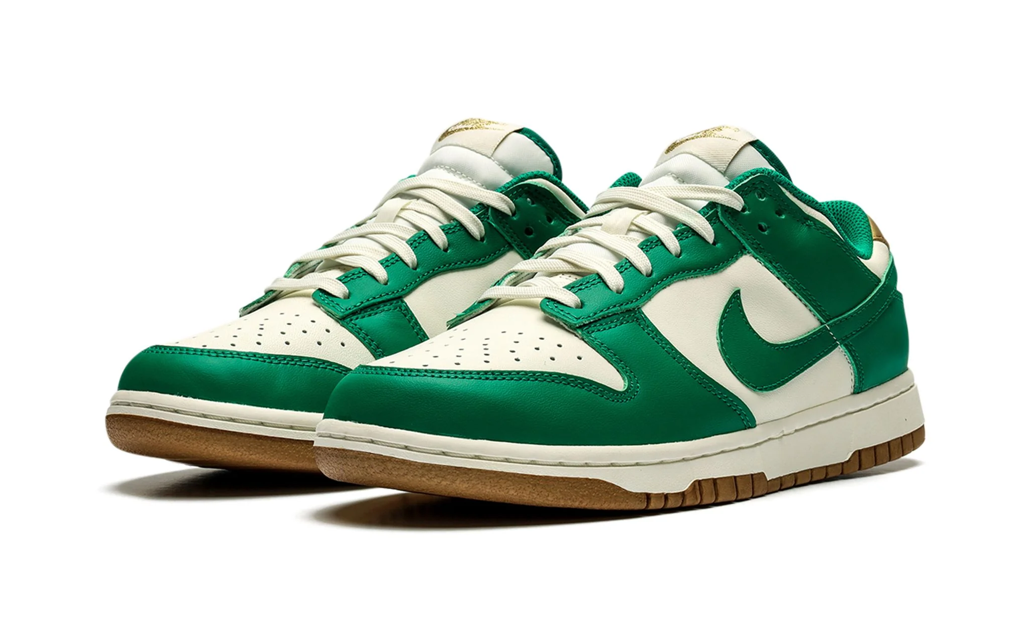 Nike Dunk Low Malachite University Gold (Women's) - Image 2