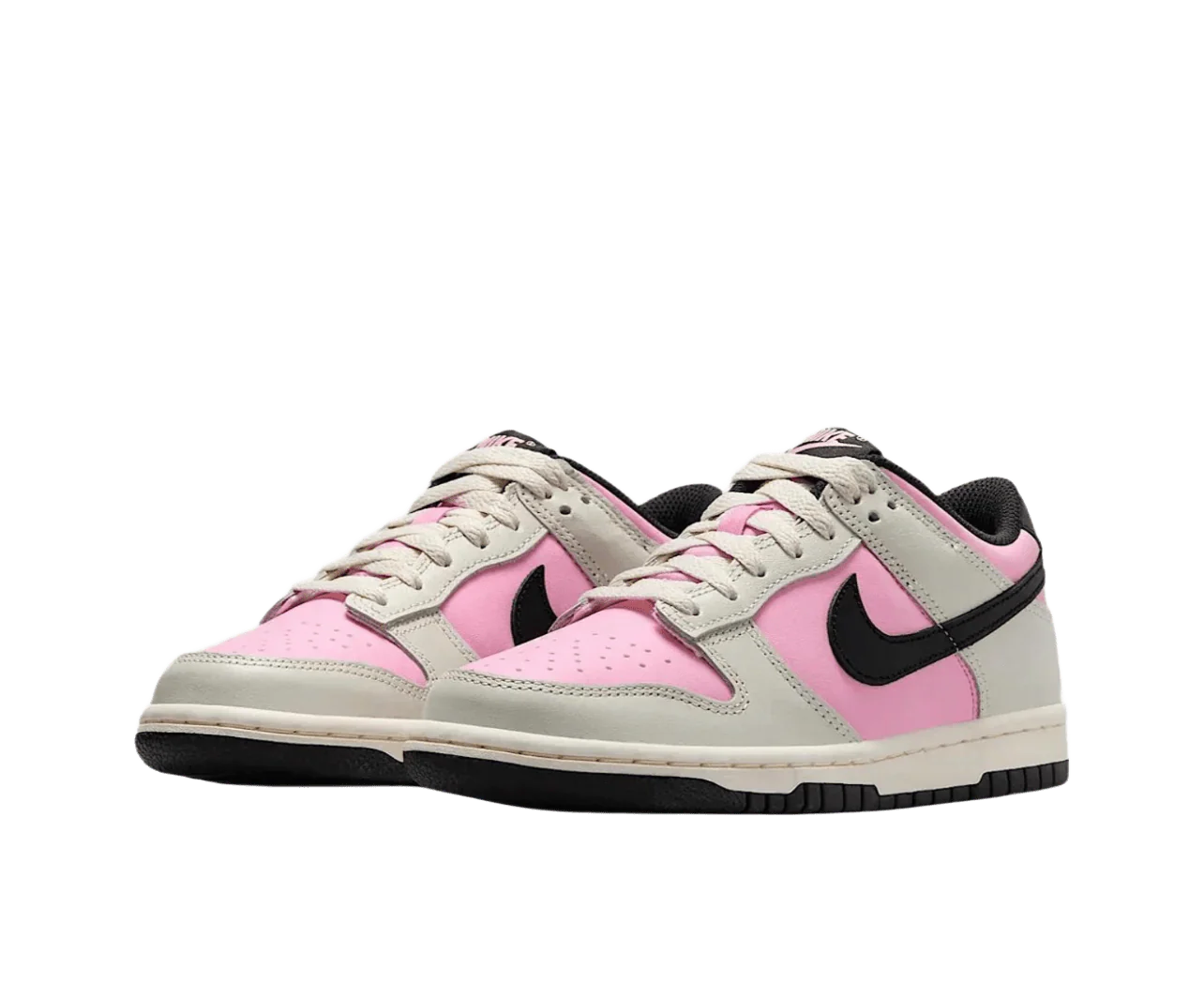 Nike Dunk Low 'Pink Rise Light Orewood Brown Black (GS) - Image 2