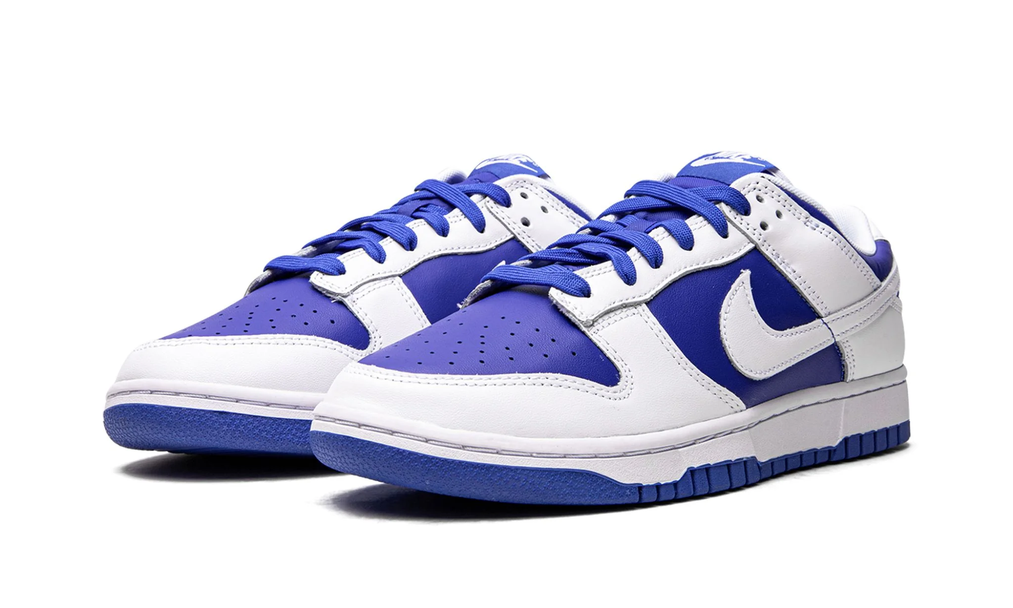 Nike Dunk Low Racer Blue White - Image 2