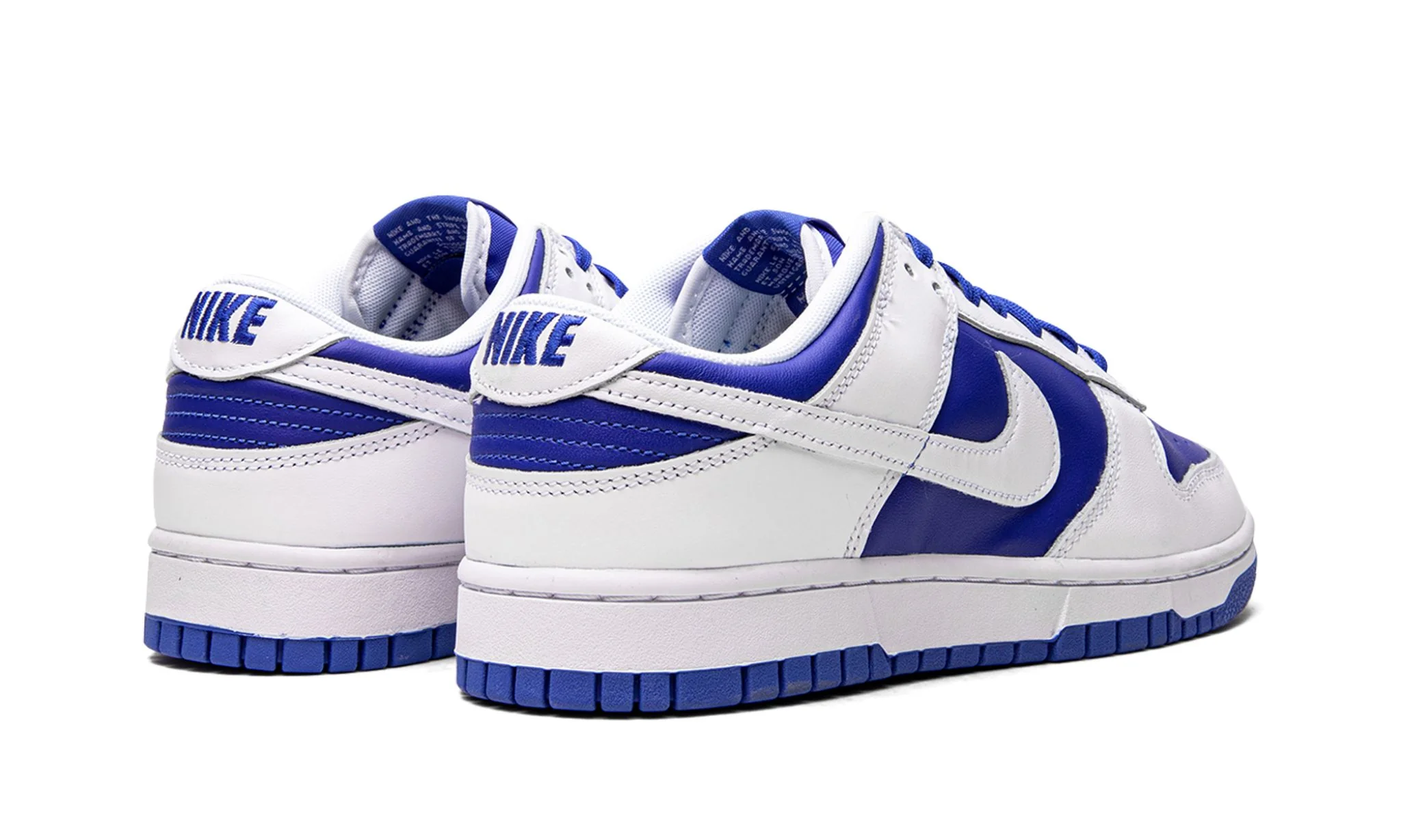 Nike Dunk Low Racer Blue White - Image 3