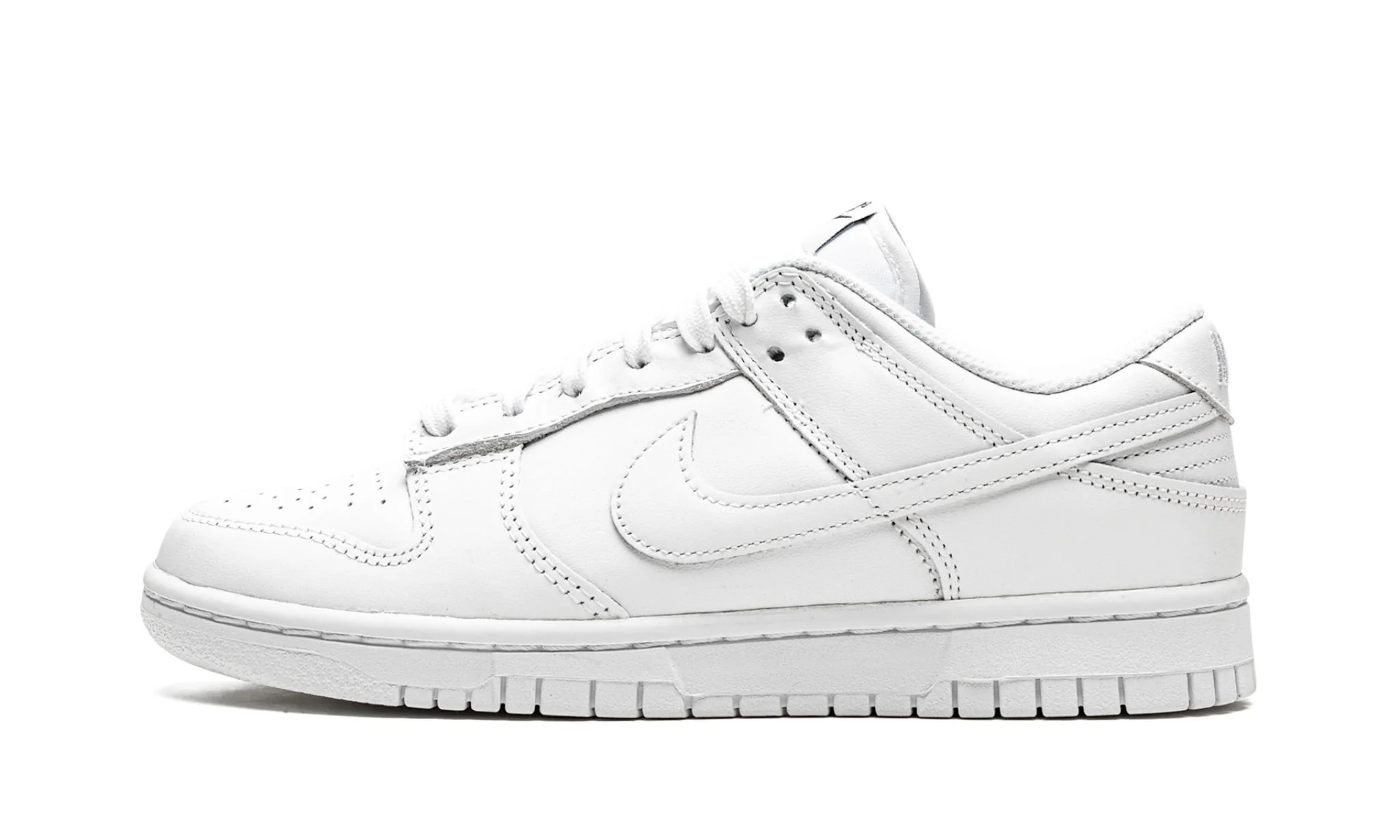 Nike Dunk Low Triple White (2021) (Women's)