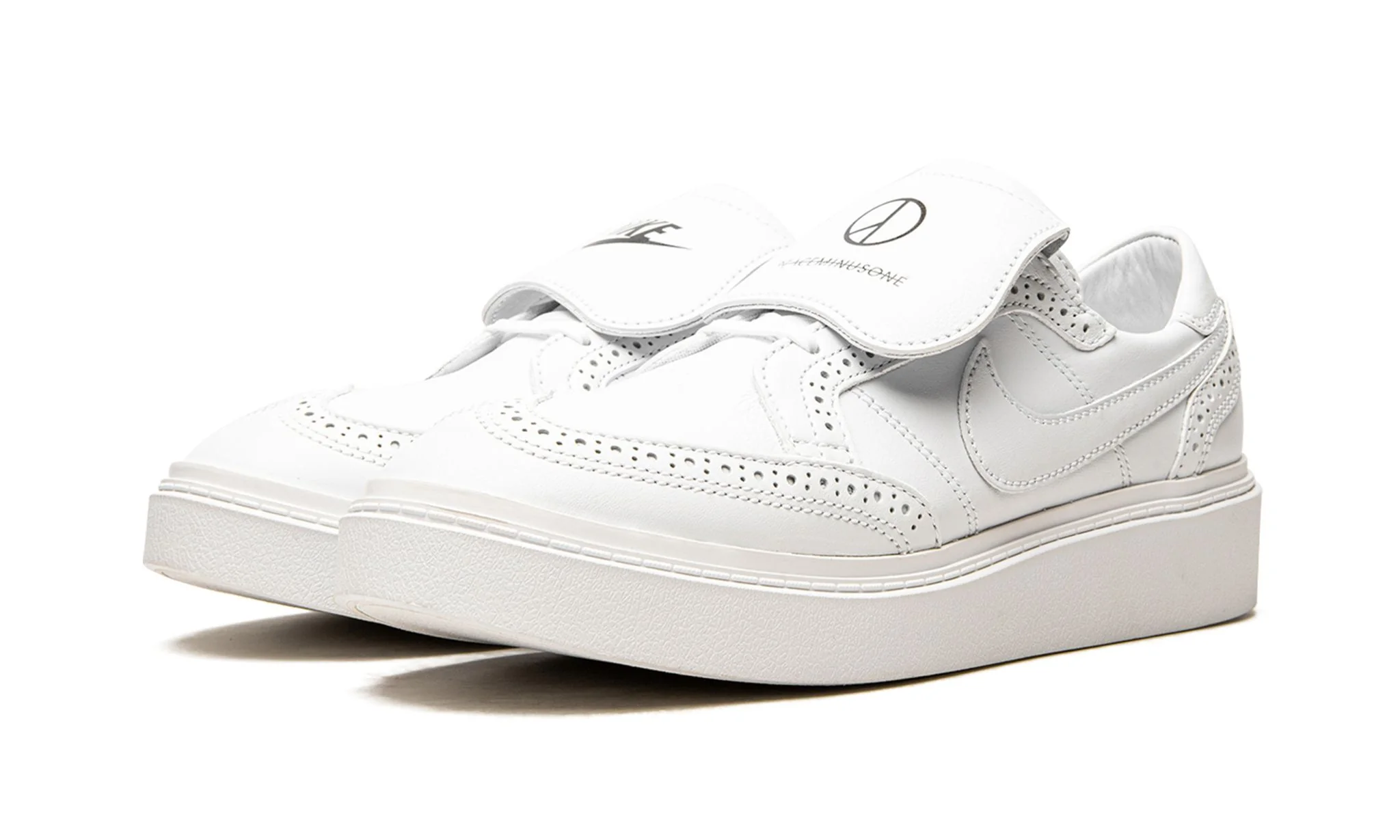 Nike Kwondo 1 G-Dragon Peaceminusone Triple White - Image 2