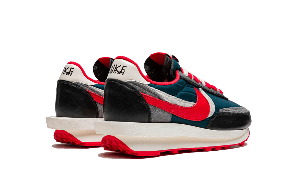 Nike LD Waffle sacai Undercover Midnight Spruce University Red - Image 3