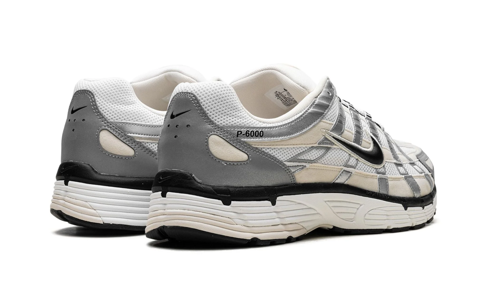 Nike P-6000 Coconut Milk Metallic Silver (Women's) - Image 3