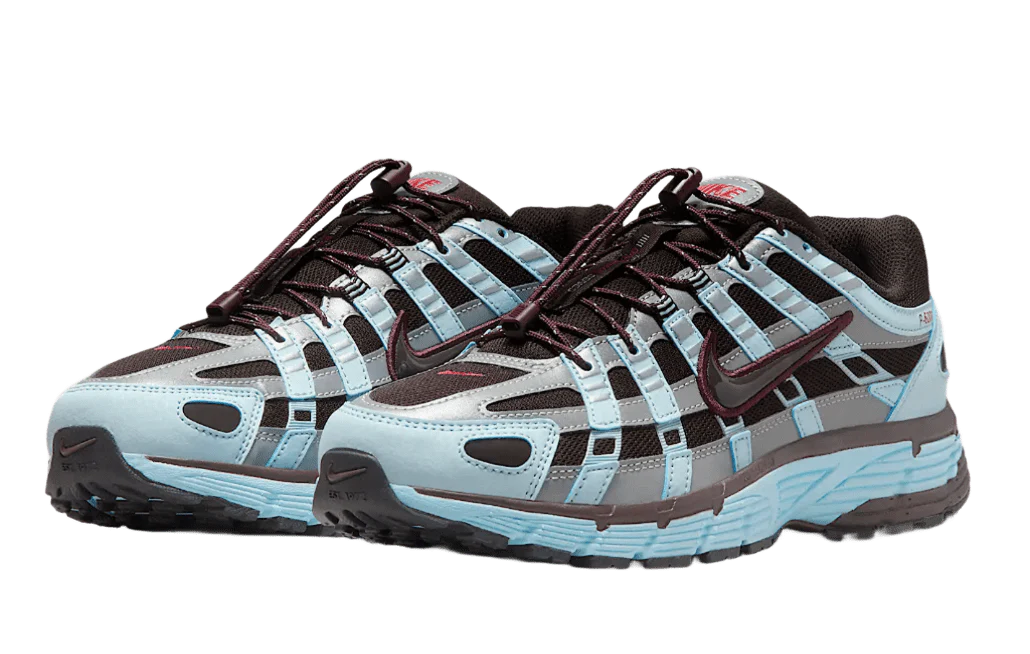 Nike P-6000 Glacier Blue Burgundy Crush (Women's) - Image 2