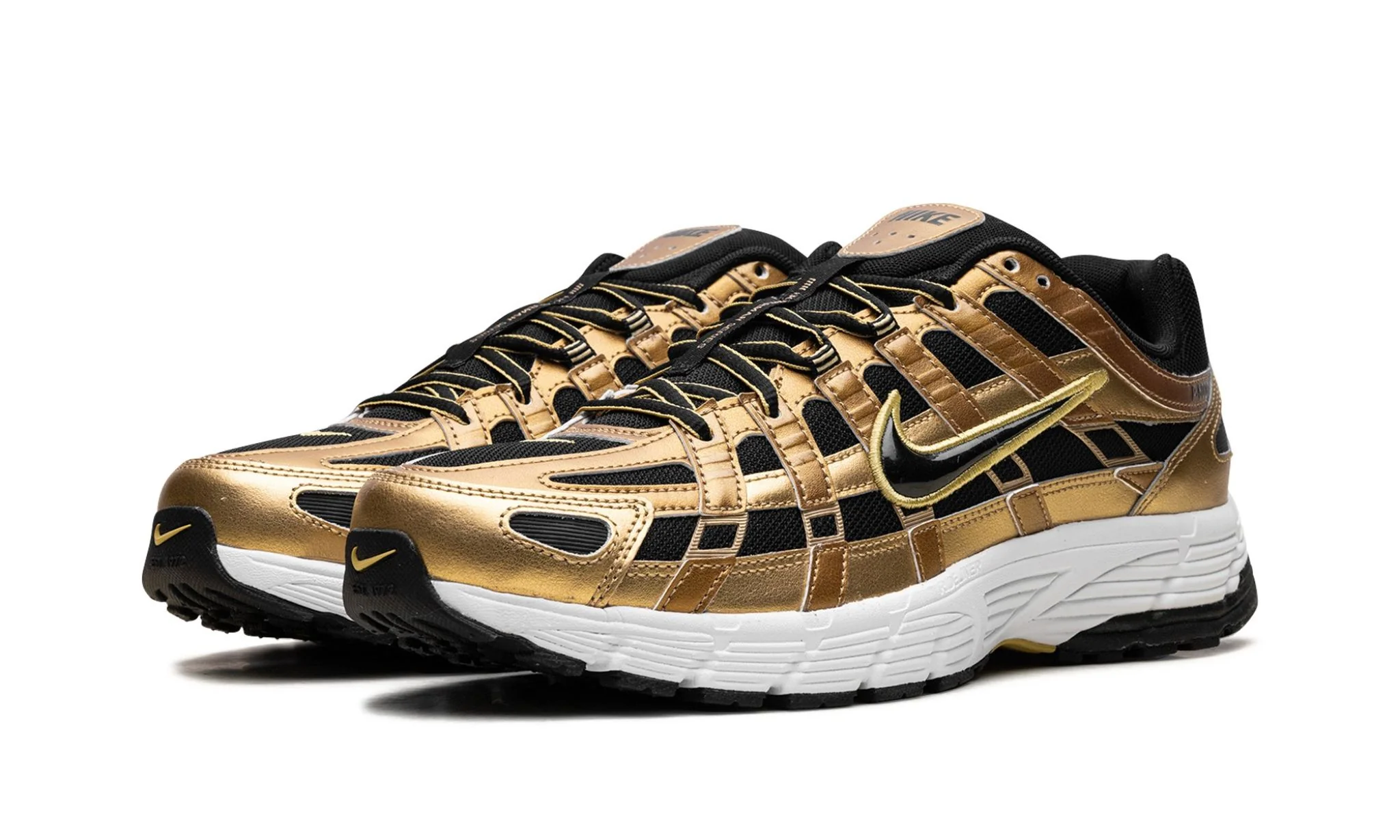 Nike P-6000 Metallic Gold Infinite Gold White Black - Image 2