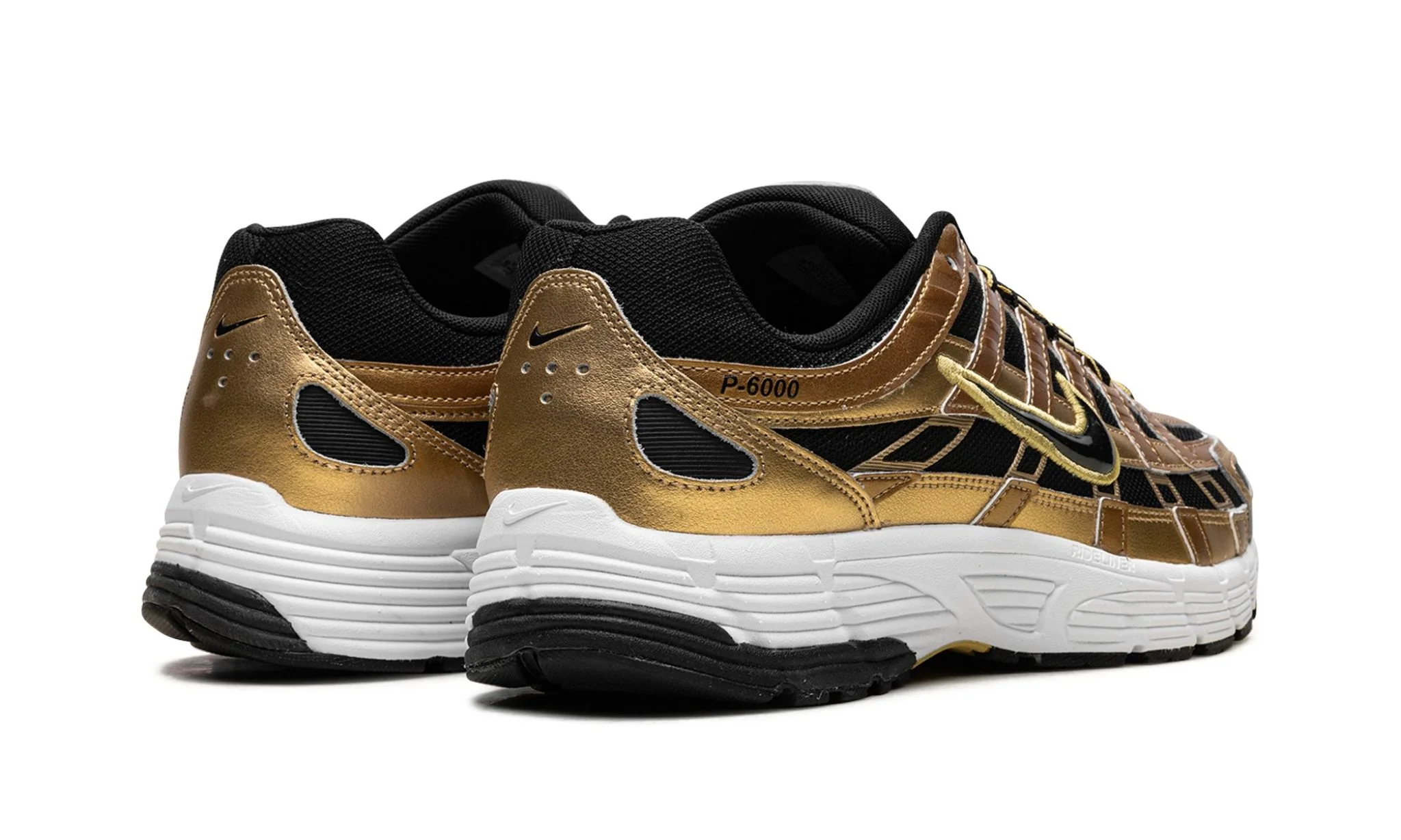 Nike P-6000 Metallic Gold Infinite Gold White Black - Image 3