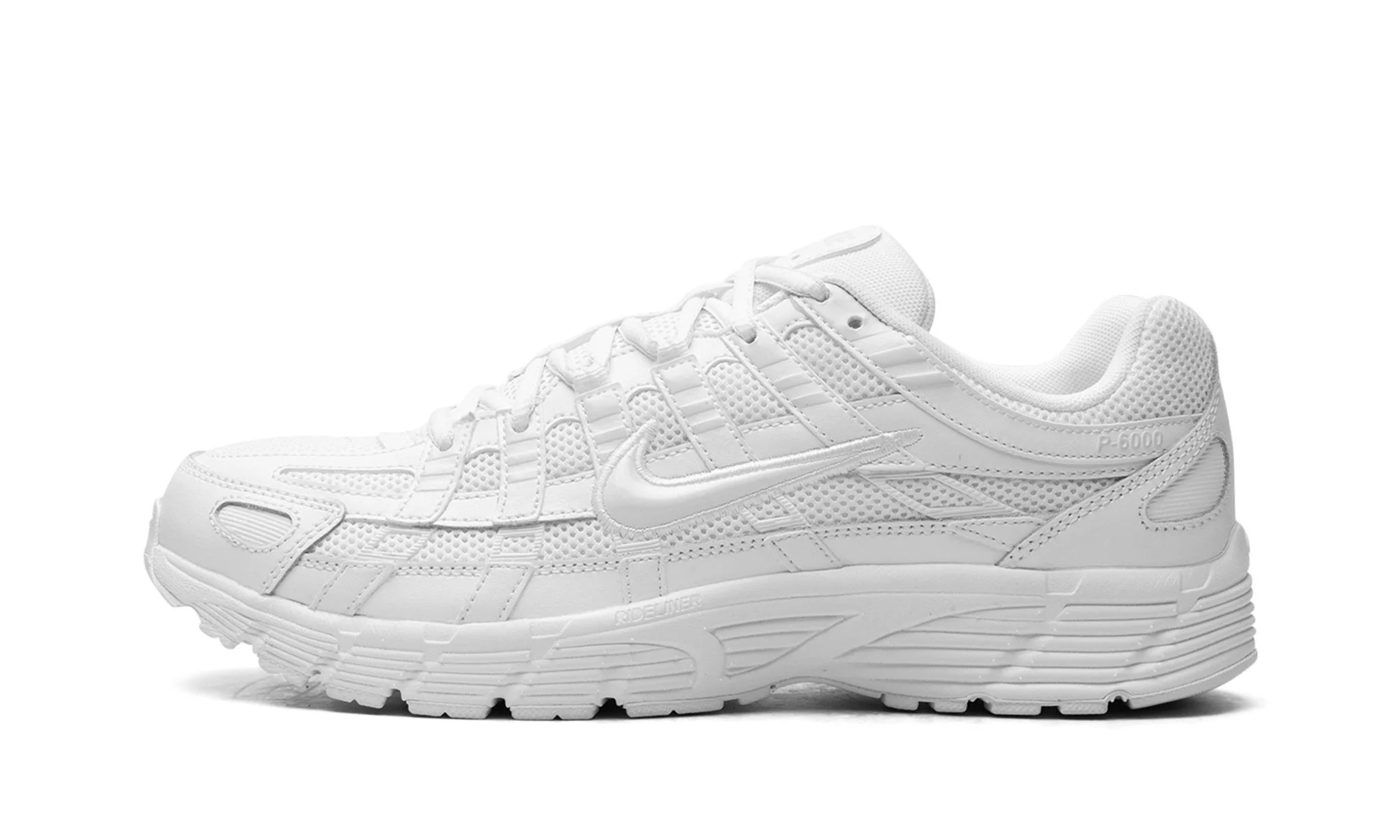 Nike P-6000 Triple White (Women's)