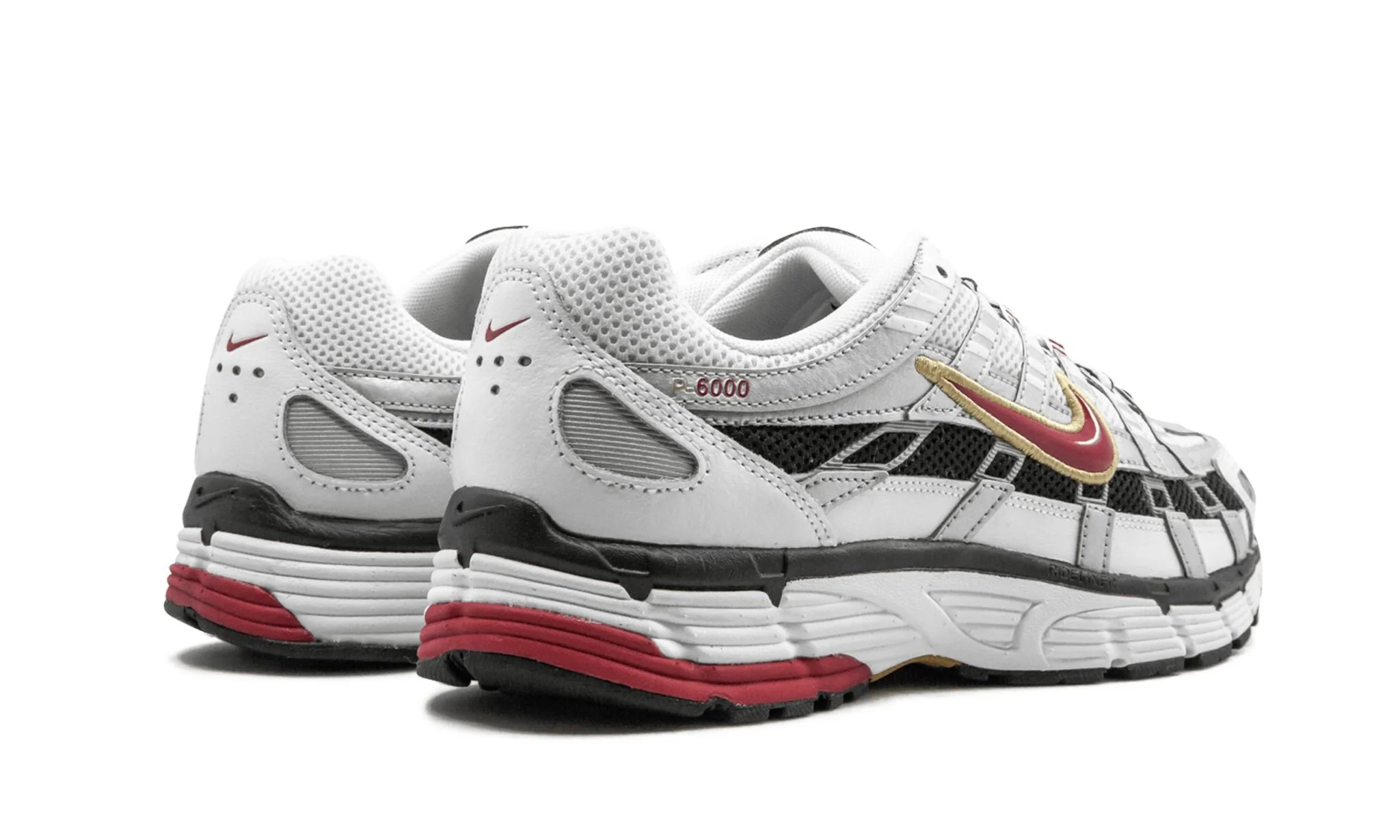 Nike P-6000 White Gold Red (Women's) - Image 3