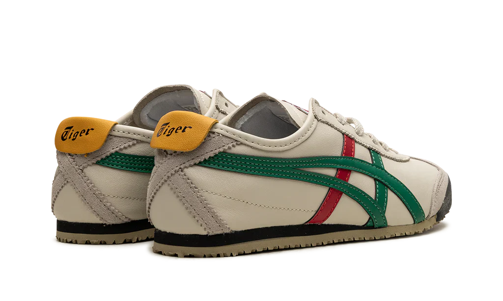 Onitsuka Tiger Mexico 66 Birch Green Red Yellow - Image 3