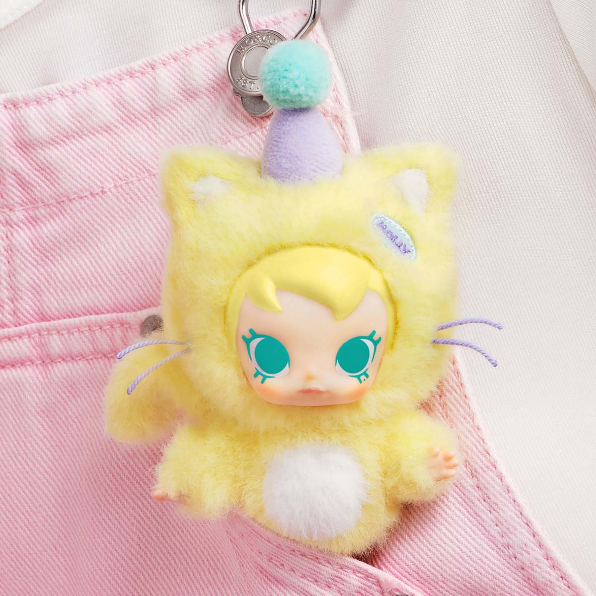 Pop Mart Baby Molly Pocket Friends Series Vinyl Plush Pendant Sealed Case (6 Blind Box) - Image 5