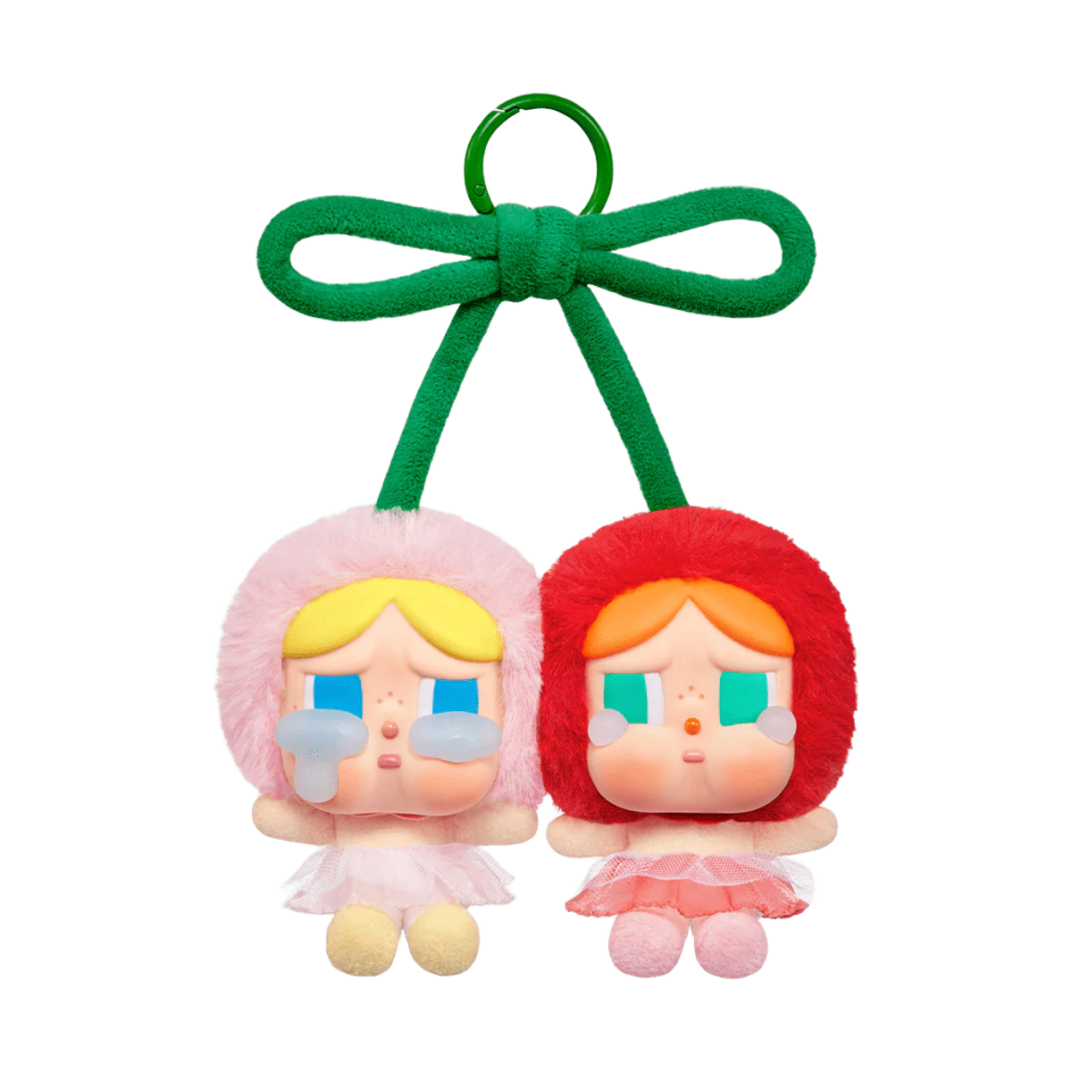 Pop Mart CryBaby Crying For Love Series (Love You Cherry Much) Vinyl Plush Hanging Card - Image 2