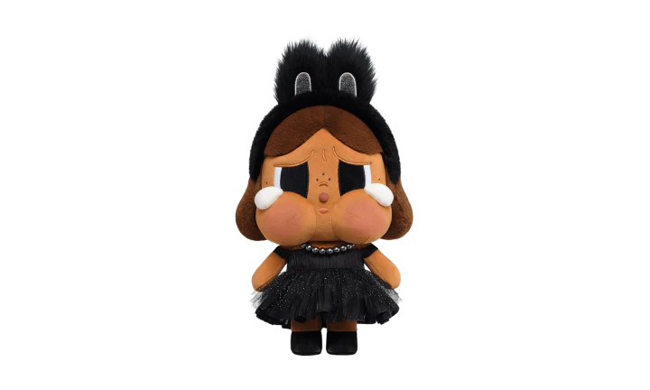 Pop Mart CRYBABY SHINY SHINY Series Plush Doll Black