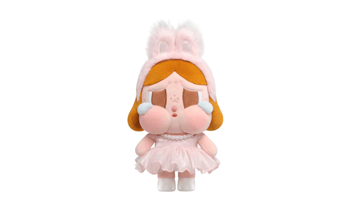 Pop Mart CRYBABY SHINY SHINY Series Plush Doll Pink
