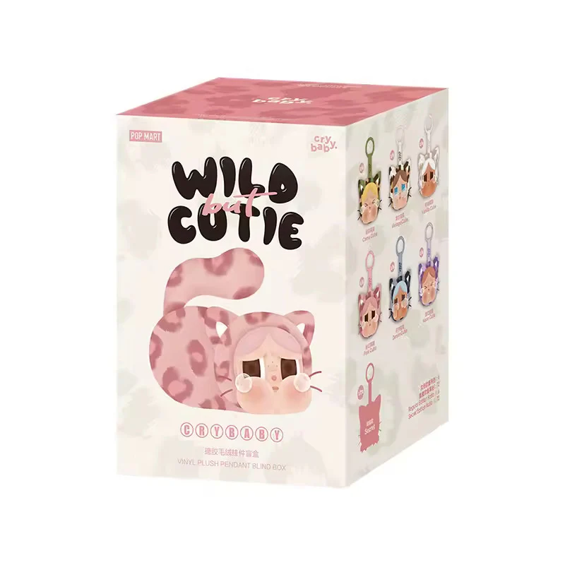 Pop Mart CRYBABY Wild but Cutie Series Vinyl Plush Pendant Sealed Case (6 Blind Box) - Image 2