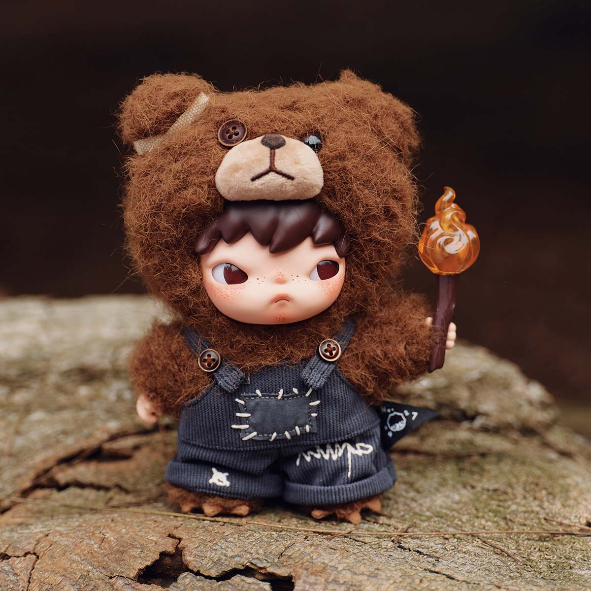 Pop Mart Hirono Living Wild-Fight for Joy Plush Doll - Image 2