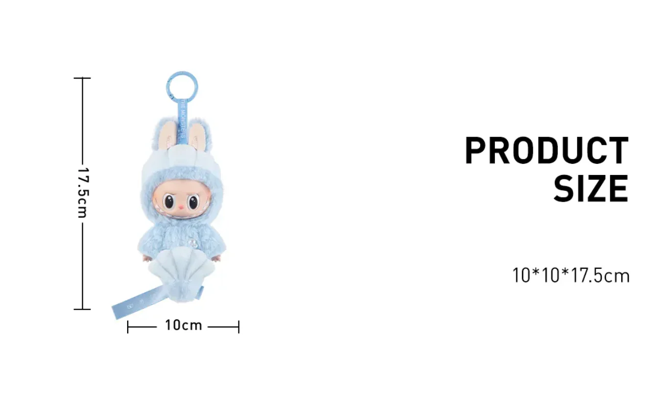 Pop Mart Labubu Hide and Seek In Singapore Series Vinyl Plush Doll Pendant - Image 3
