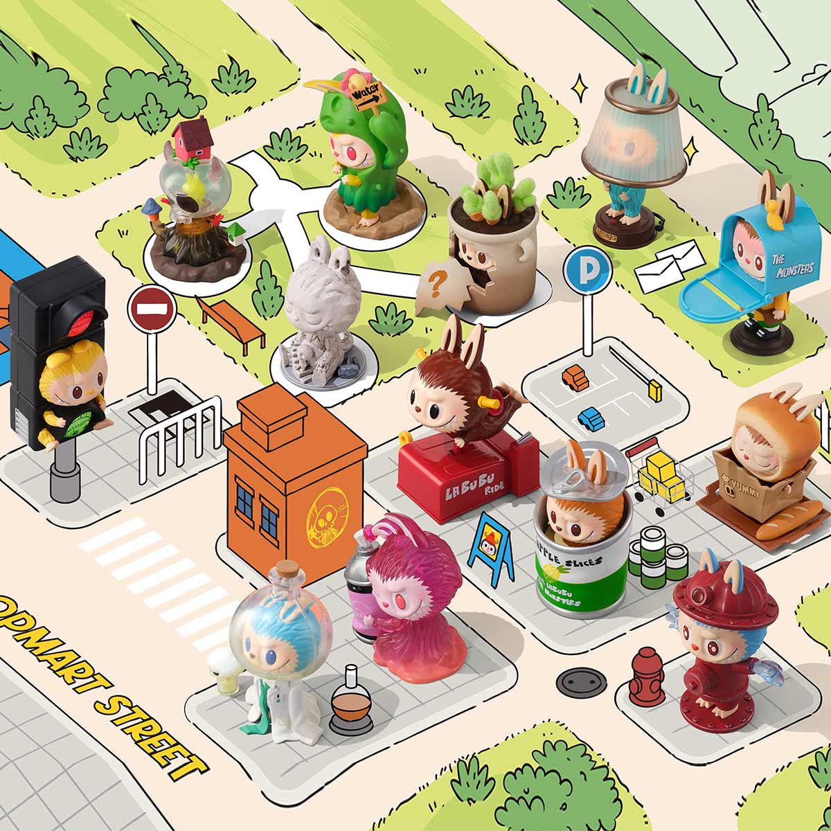 Pop Mart Labubu The Monsters Almost Hidden Series Figures Sealed Case (12 Blind Box) - Image 5