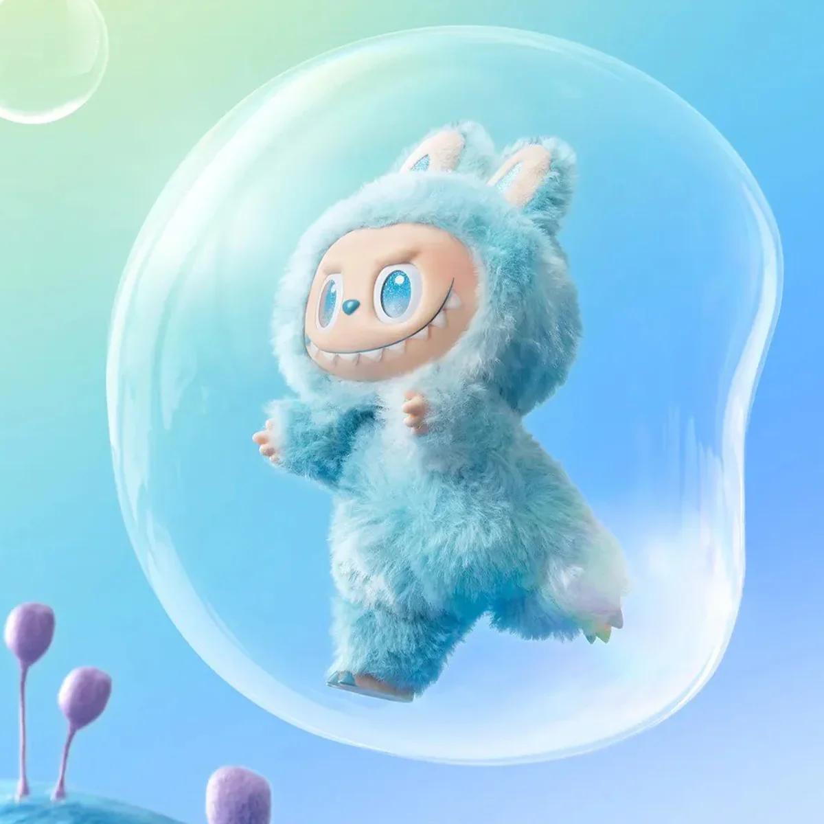Pop Mart Labubu The Monsters Big into Energy Series Hope Vinyl Plush Pendant - Image 3