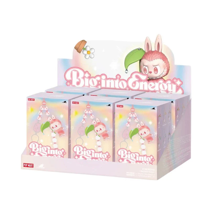 Pop Mart Labubu The Monsters Big into Energy Series Phone Charm Sealed Case (6 Blind Box) - Image 2