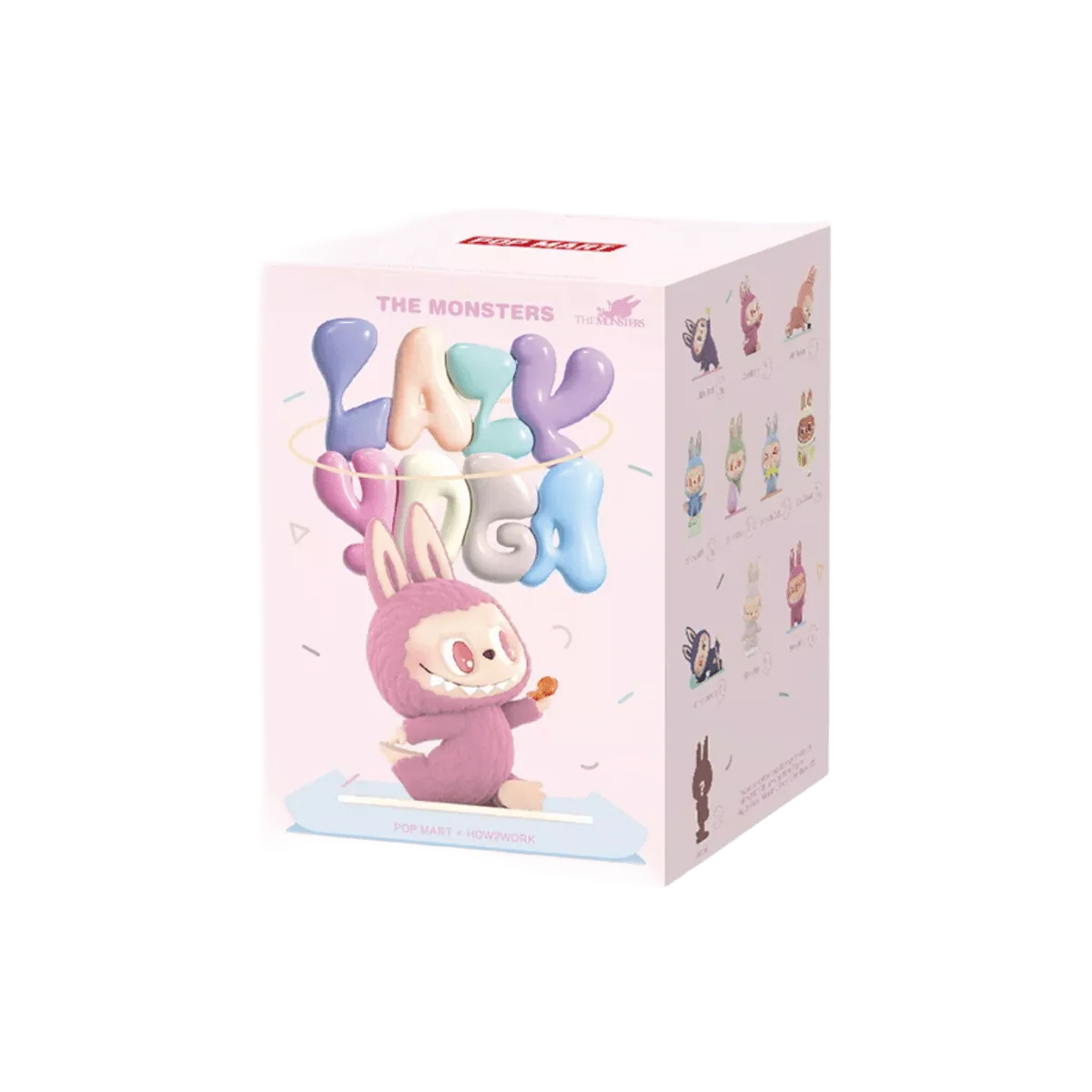 Pop Mart Labubu The Monsters Lazy Yoga Series Figures Sealed Case (10 Blind Boxes) - Image 2