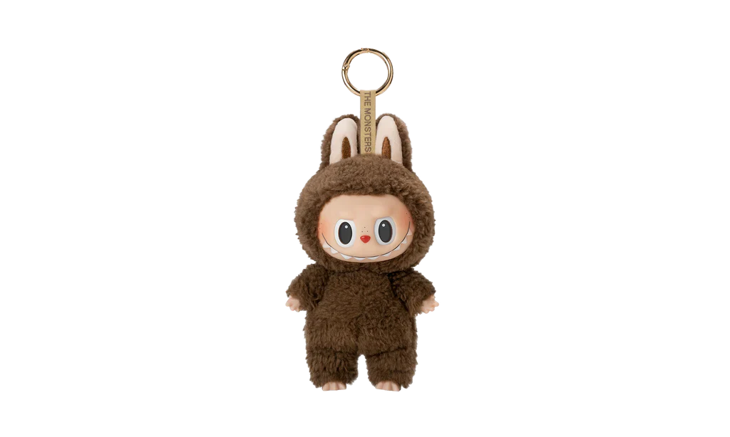 Pop Mart Labubu The Monsters Tasty Macarons Chestnut Cocoa Vinyl Plush Pendant