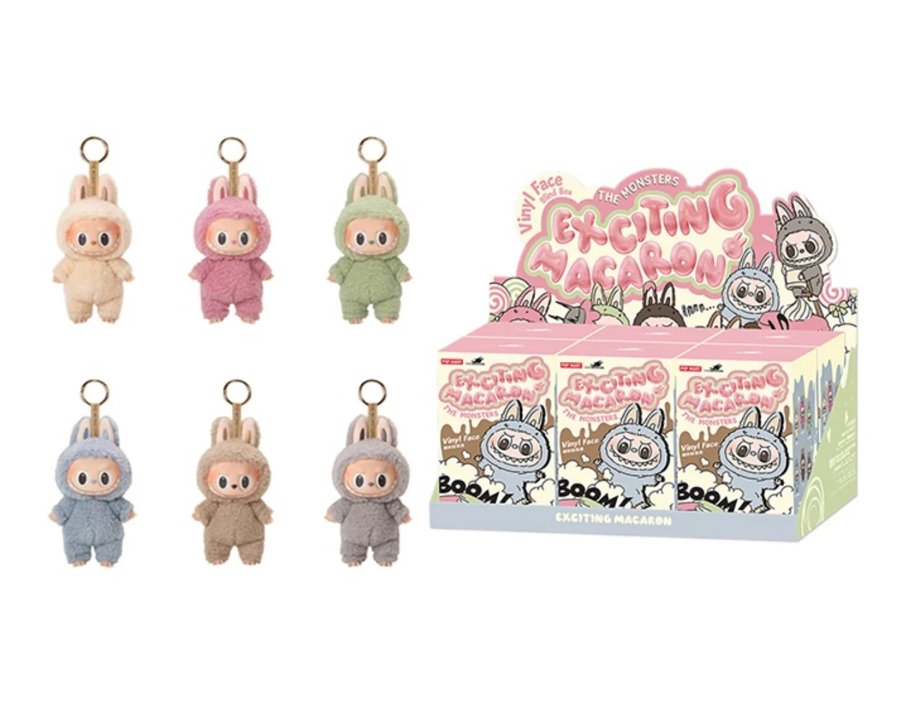 Pop Mart Labubu The Monsters Tasty Macarons Vinyl Face Sealed Case - Image 3