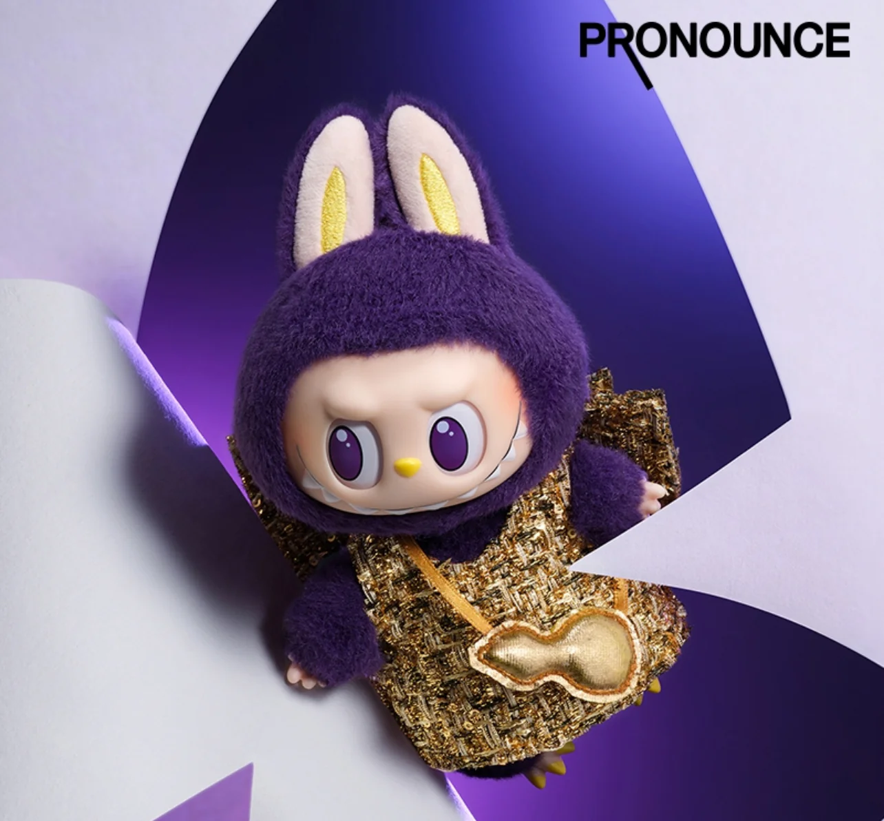 Pop Mart Labubu x Pronounce Wings of Fortune Vinyl Plush Hanging Card - Image 4