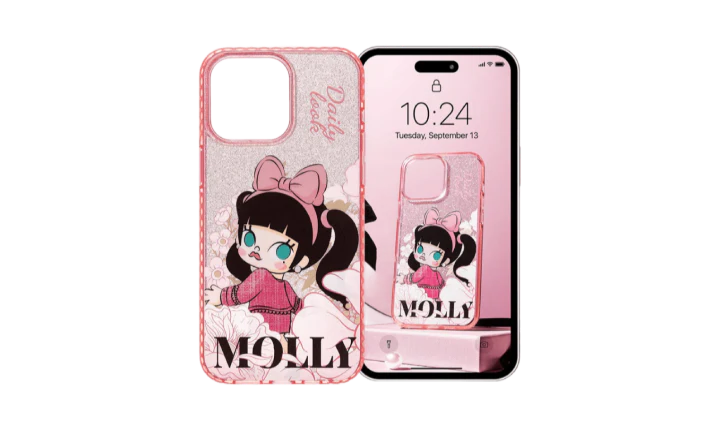 Pop Mart MOLLY Daily Look Series-Phone Case