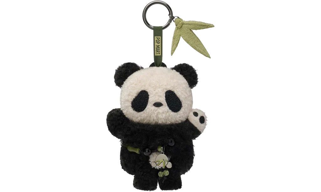 Pop Mart SKULLPANDA Lazy Panda Plush Doll Pendant - Image 2