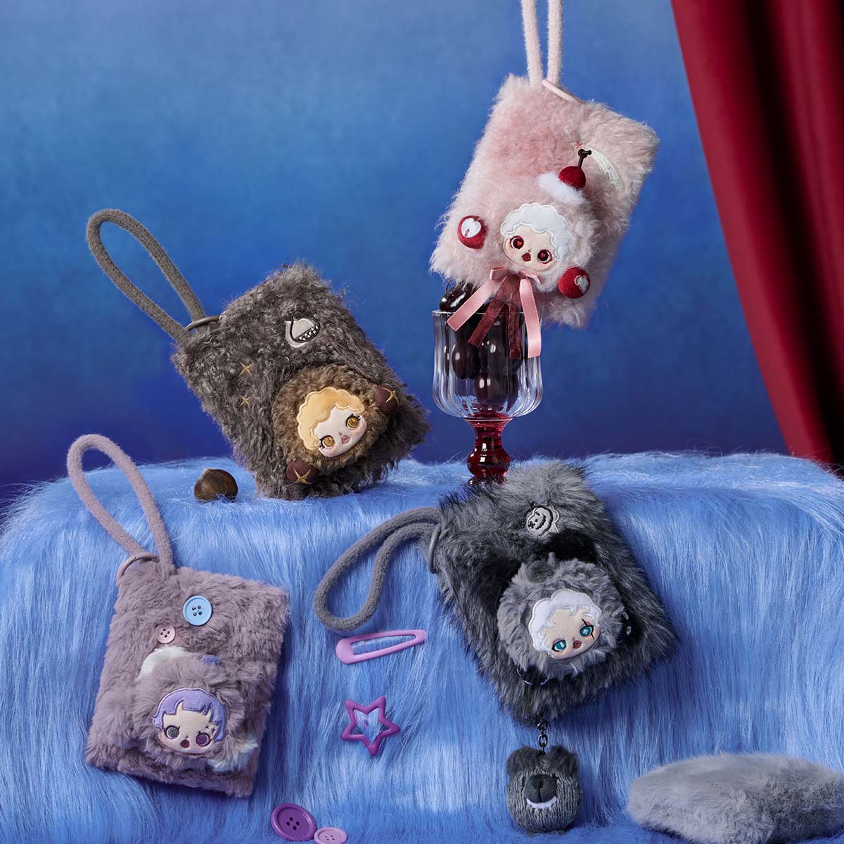 Pop Mart SKULLPANDA You Found Me! Series Plush Mini Bag Sealed Case (6 Blind Boxes) - Image 4