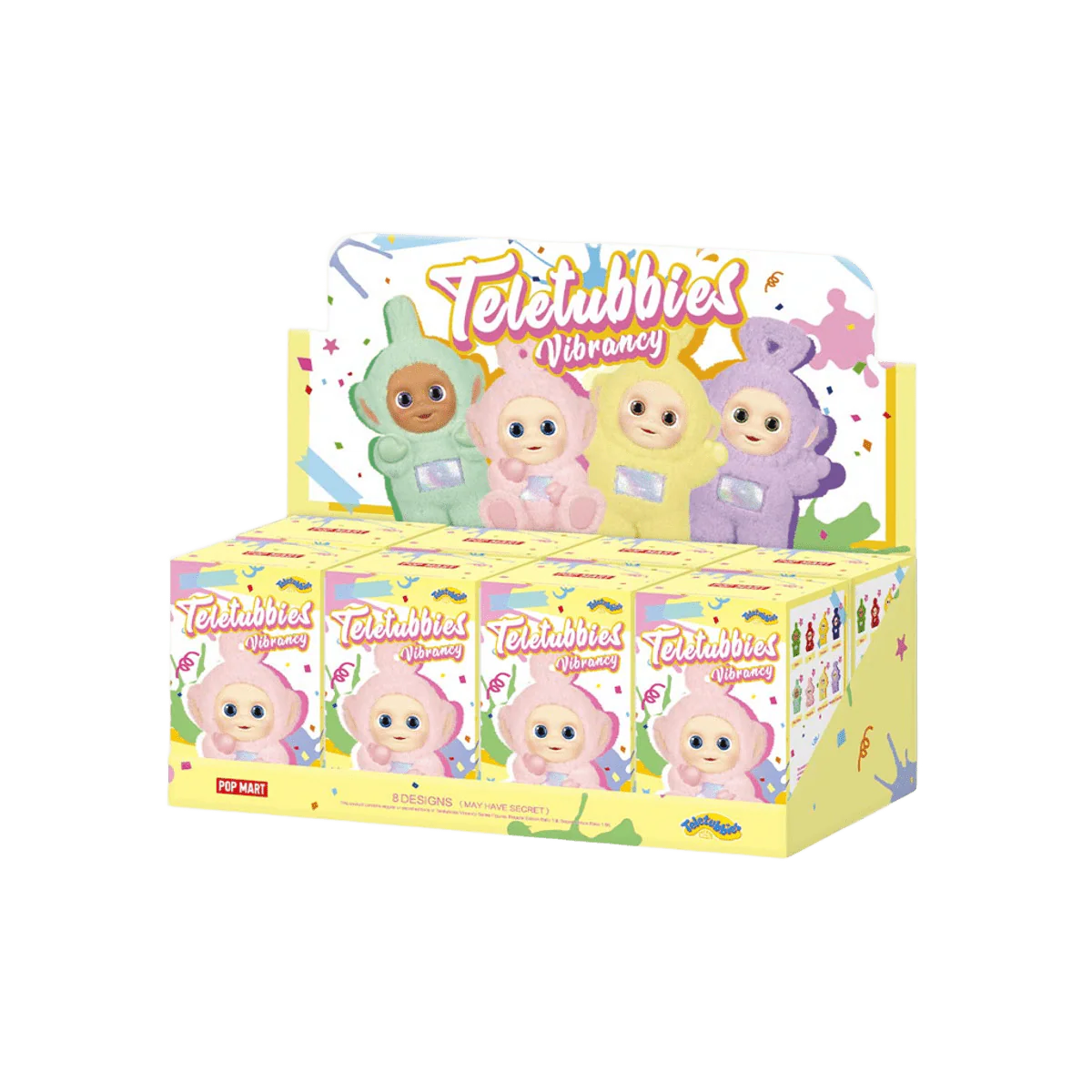 Pop Mart Teletubbies Vibrancy Series Figures Sealed Case (8 Blind Box)