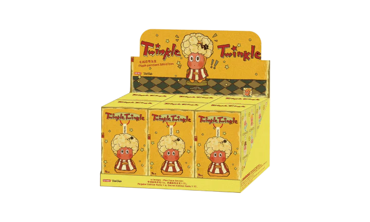 Pop Mart Twinkle Twinkle Be a Little Star Series Plush Pendant Sealed Case (6 Blind Box)