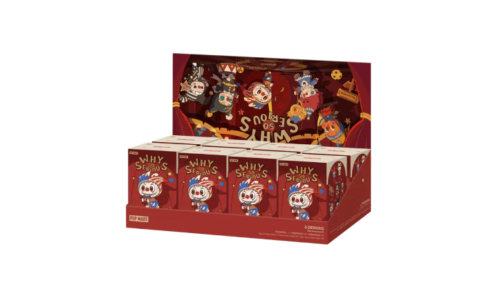 Pop Mart WHY SO SERIOUS Series-Vinyl Plush Pendant Blind Box