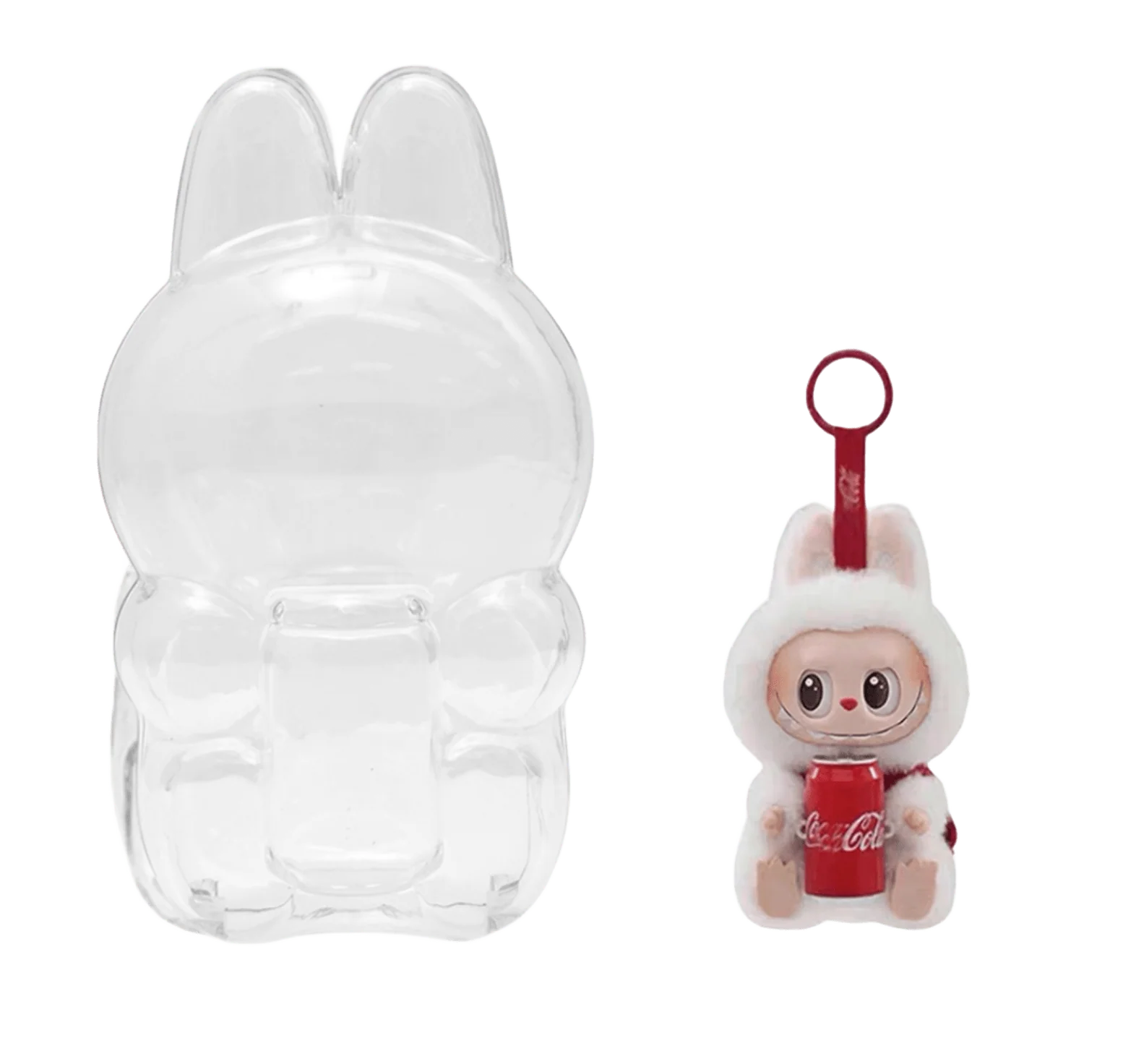 Labubu Doll Transparent Protective Cover  Macarons & Have a seat  & Coca Cola - Image 5