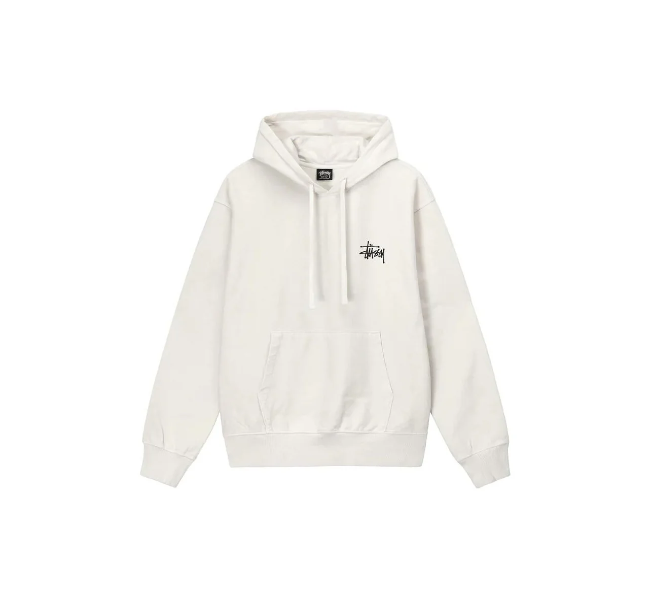 Stussy Basic Hoodie white - Image 2