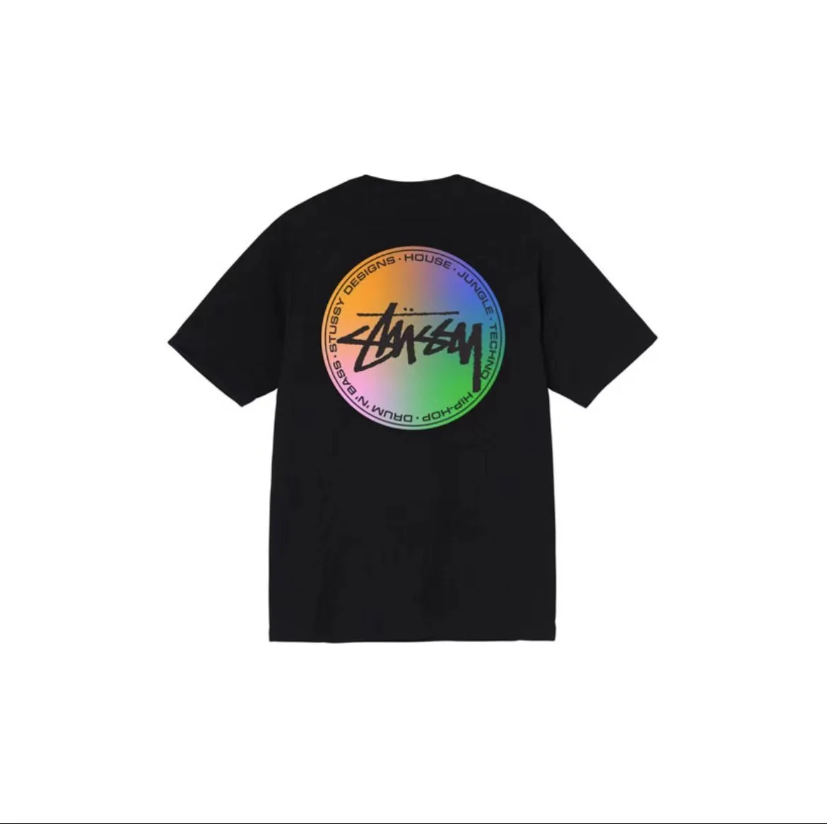 Stussy Dot Mix Tee Black