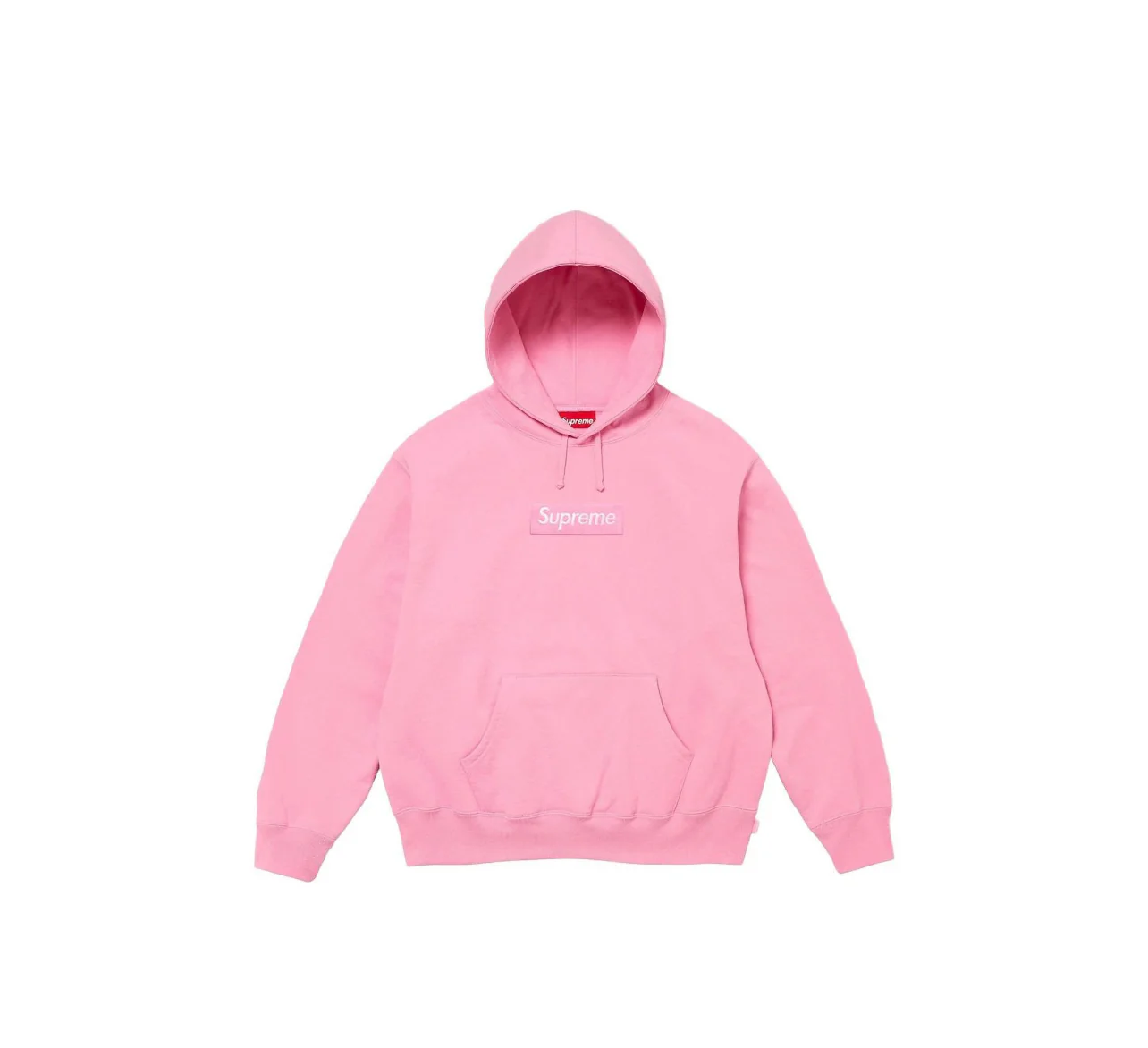 Supreme Box Logo Hooded Sweatshirt Sweatshirt (FW24) Pink