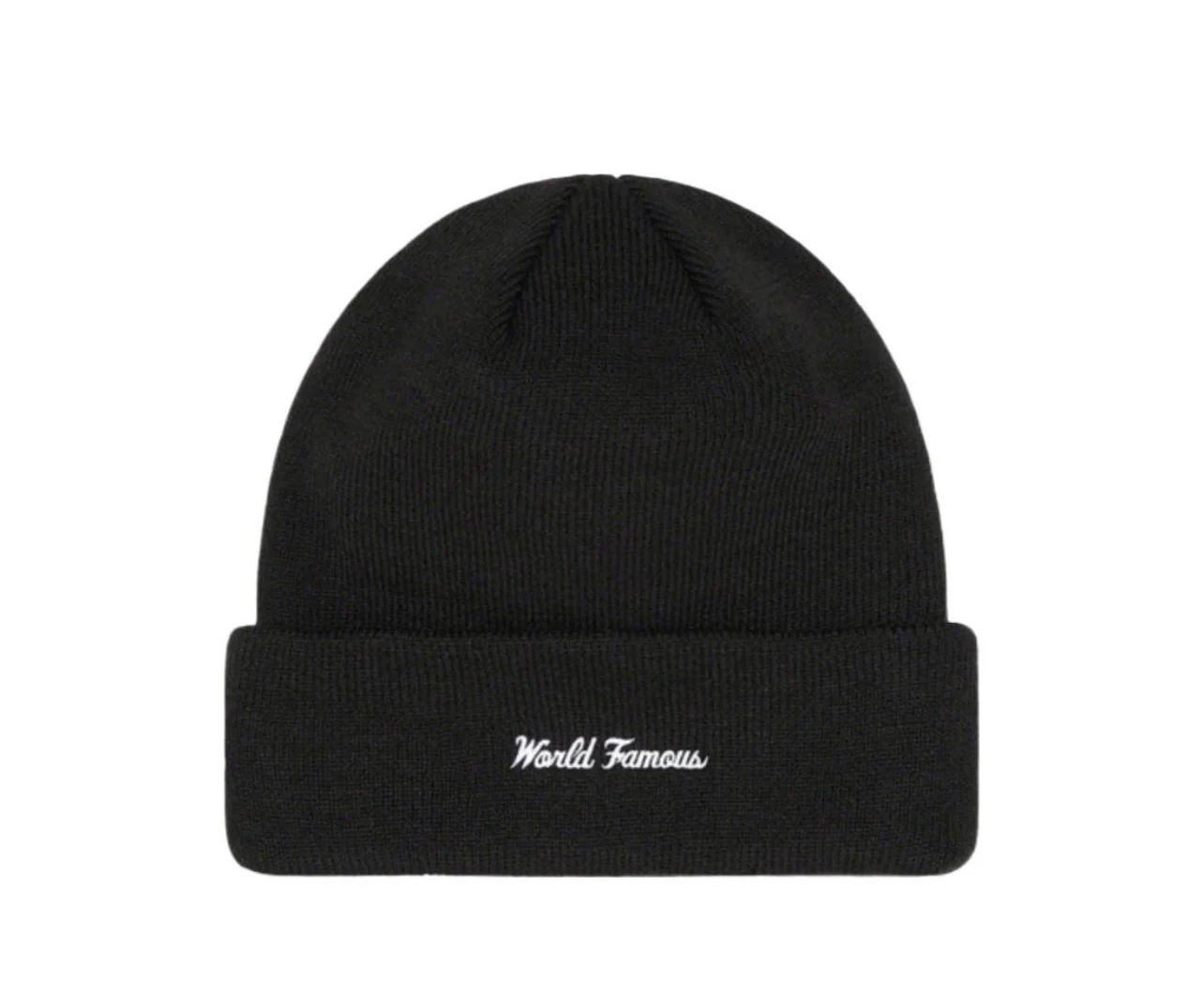 Supreme New Era Box Logo Beanie (FW22) Black - Image 2