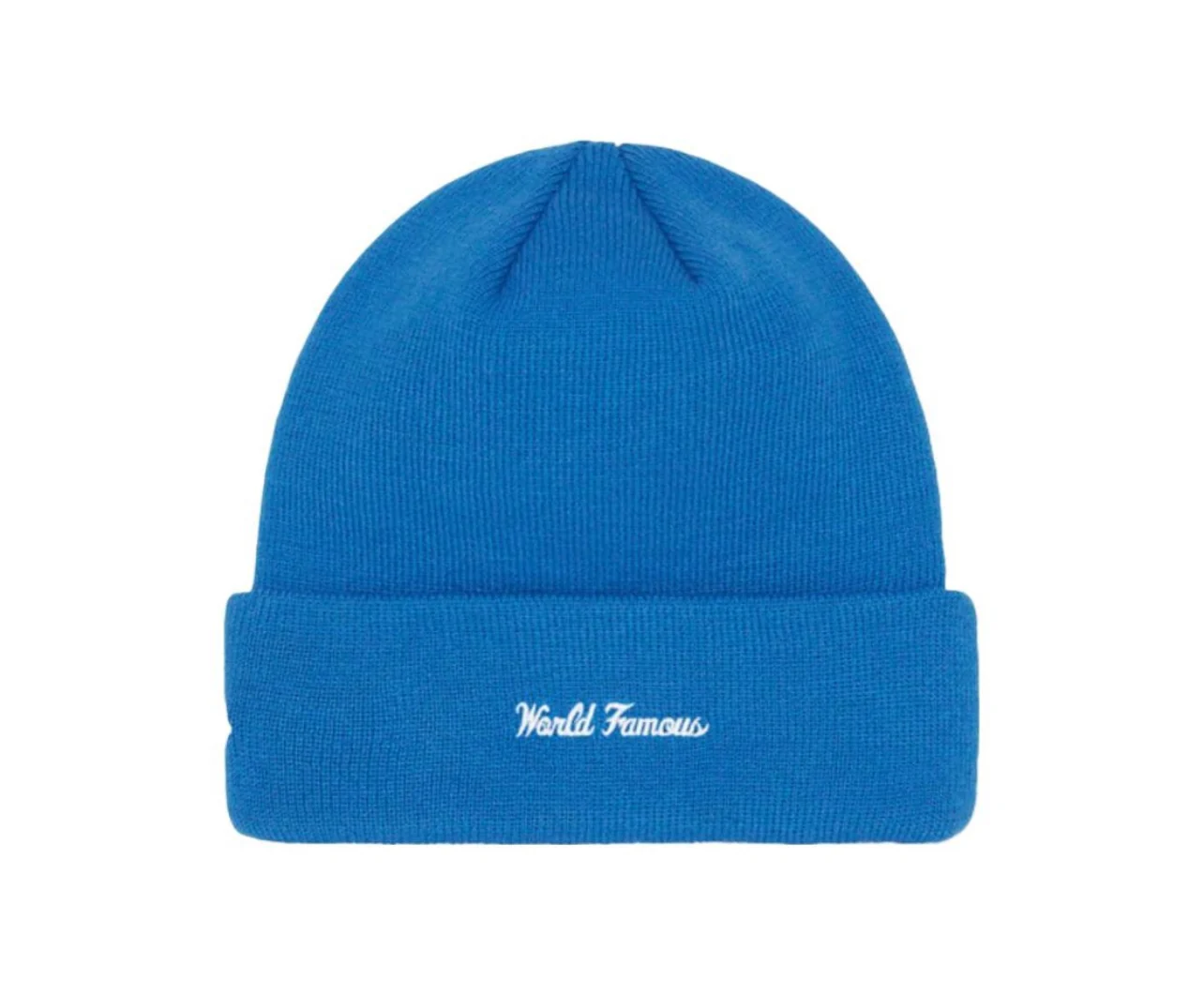 Supreme New Era Box Logo Beanie (FW22) Blue - Image 2