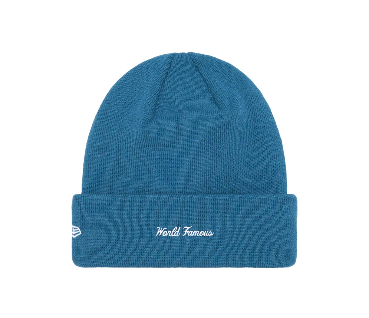 Supreme New Era Box Logo Beanie (FW23) Blue - Image 2