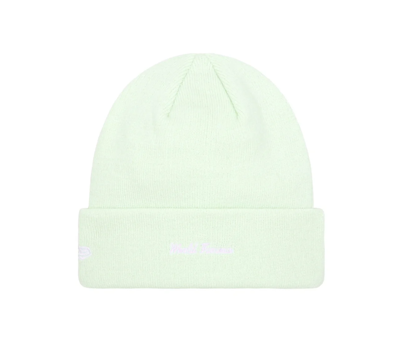 Supreme New Era Box Logo Beanie (FW23) Light Green - Image 2