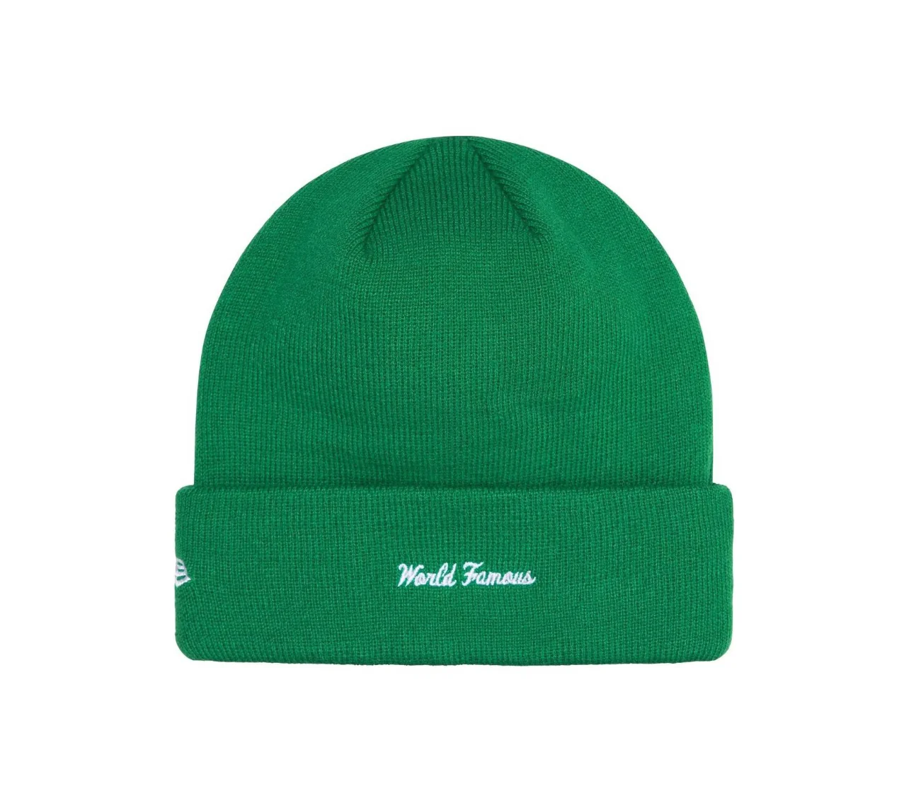 Supreme New Era Box Logo Beanie (FW24) Green - Image 2